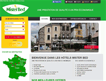 Tablet Screenshot of misterbed.fr